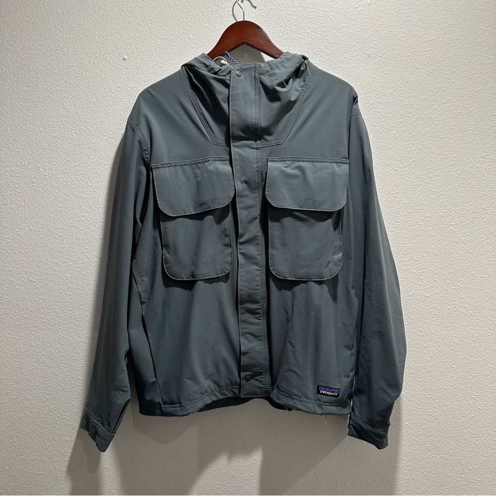 Patagonia Men’s Isthmus Utility Jacket – Size M – Nouveau Green 🌿